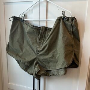 Urban Outfitters Olive Cargo Shorts
